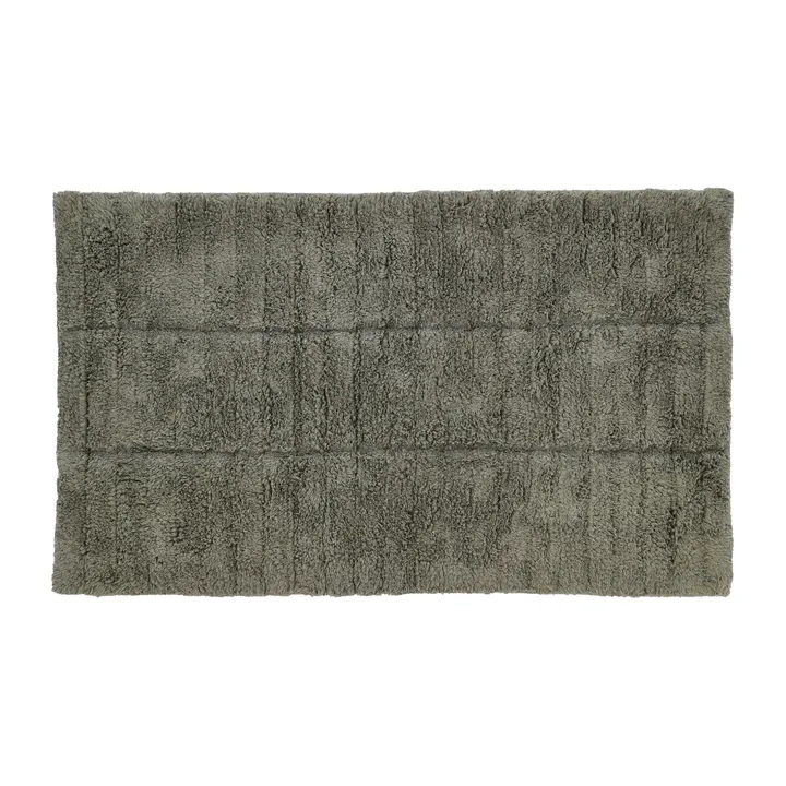 Tiles bathroom rug 50x80 cm - Olive green - Zone Denmark