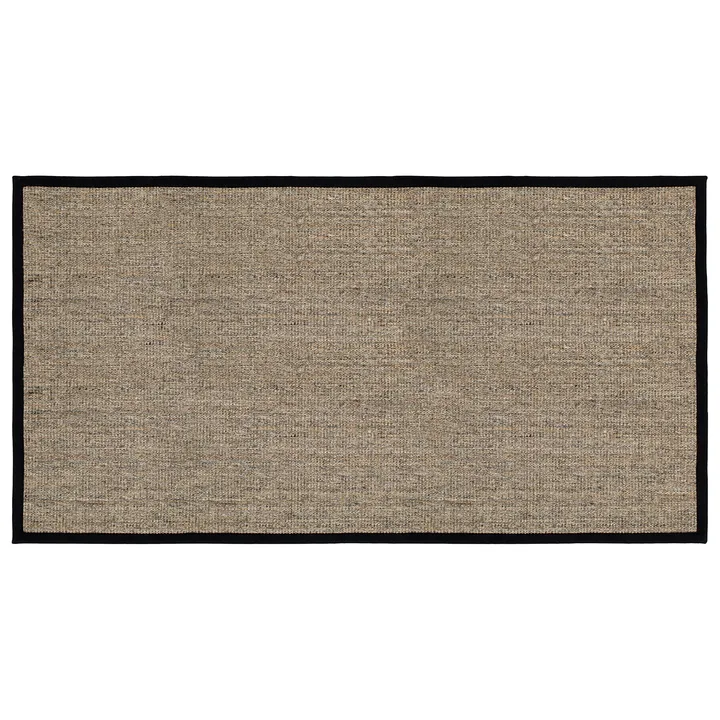 Jenny Sisal doormat nature-black - 80x150 cm - Dixie