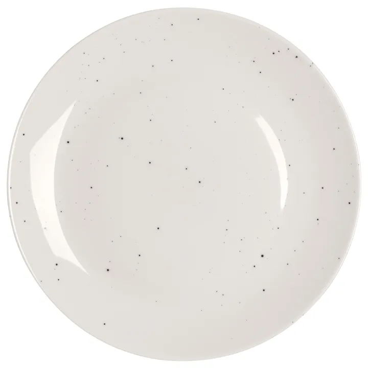 Freckle plate Ø26 cm - white - Scandi Living