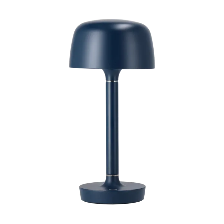 Halo portable table lamp 25,5 cm - Blue - Scandi Living