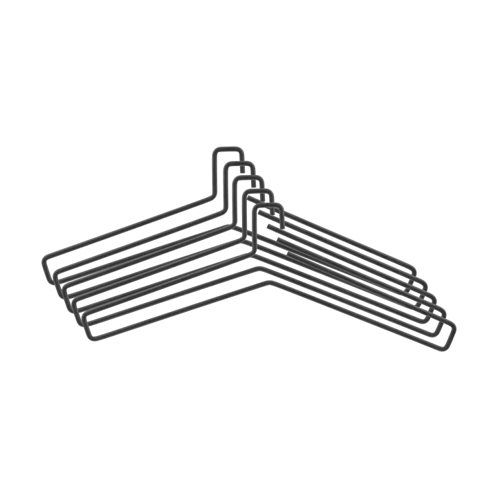 Edge hanger 5-pack - Black - Scandi Living