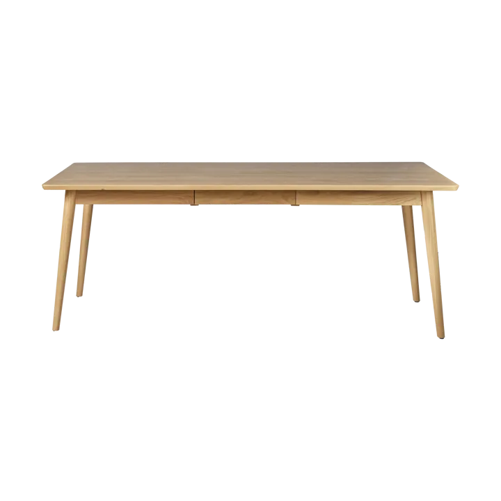 VIOR dining table 90x200 cm - Lacquered oak - NJRD