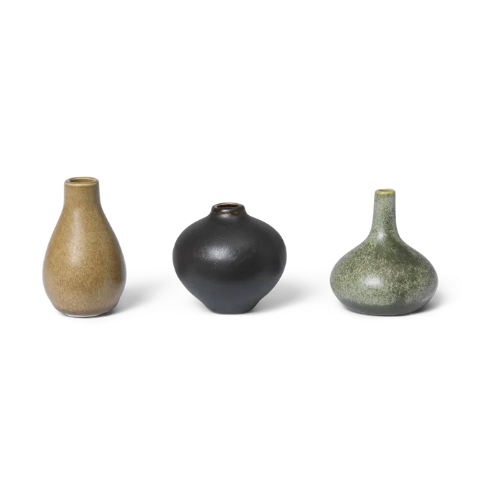 Komo vasee mini set of 3 - Calm - Ferm Living