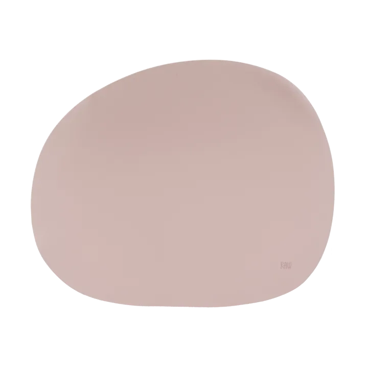 Raw creative placemat silicone 41x33.5 cm - Spring plum - Aida