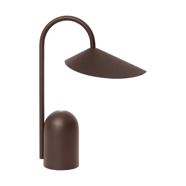 Arum portable lamp - Dark Chocolate - Ferm Living