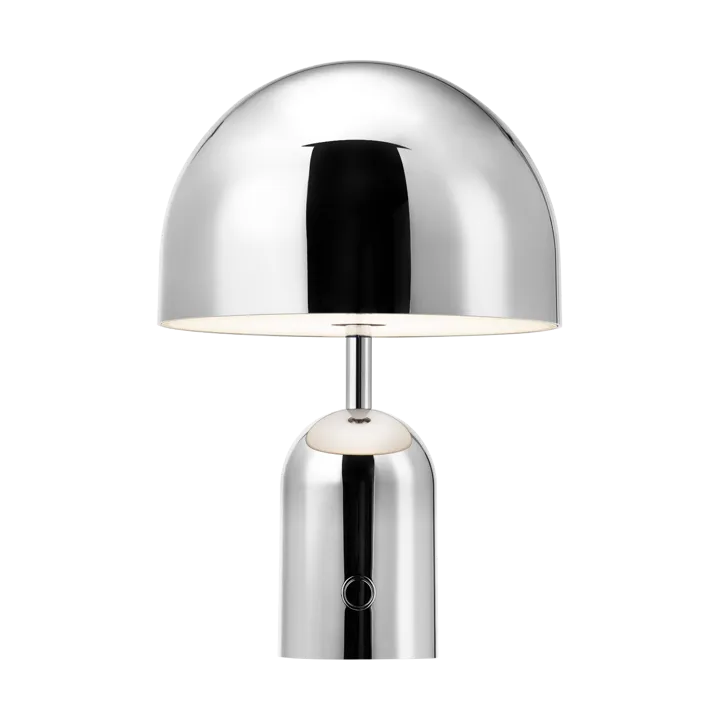 Bell Portable LED table lamp 28 cm - Silver - Tom Dixon